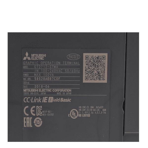 Mitsubishi HMI GT2510-VTBA - Image 3