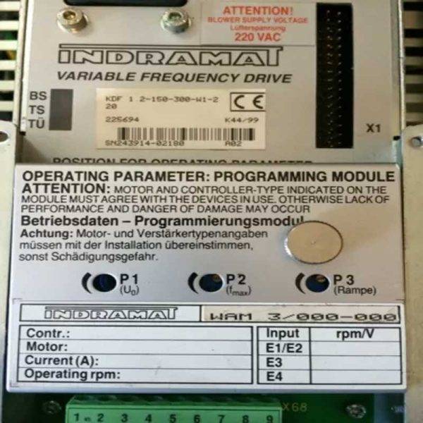 REXROTH VFC 1.2-150-300-W1-220 - Image 2